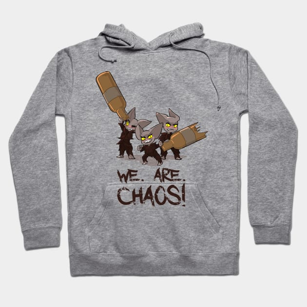 Boozies - We. Are. Chaos! Hoodie by Thornvale Store